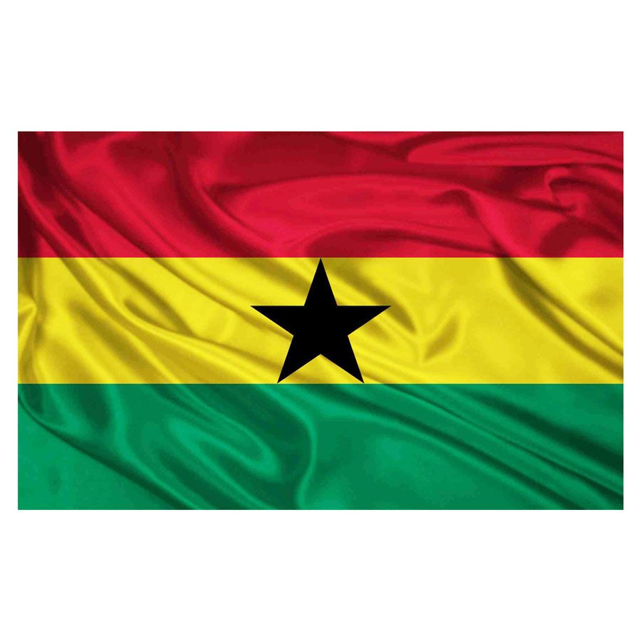 BANDIERA GHANA 250x150cm - GRAN BANDIERA GHANESE 150 x 250 cm - Bandiere - AZ FLAG