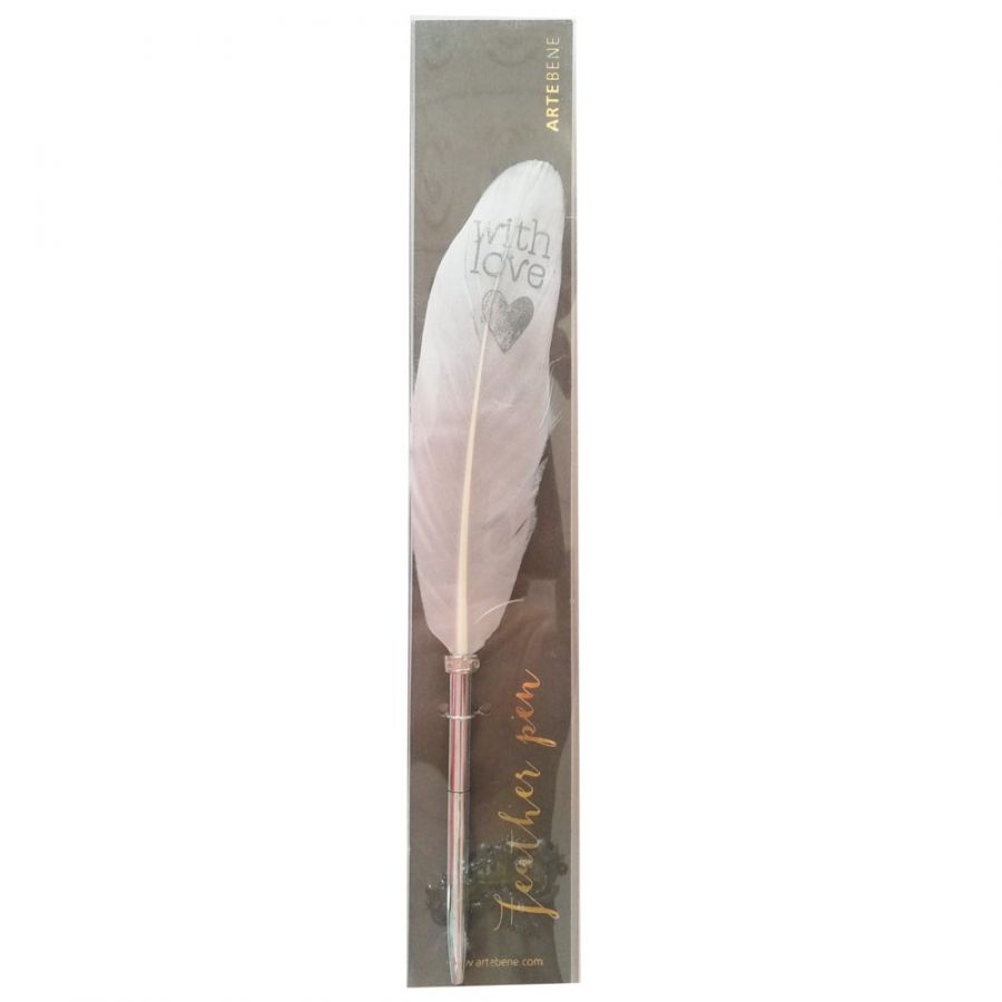 Penna A Sfera Con Piume Zhuluck - Ricaricabile, Inchiostro
