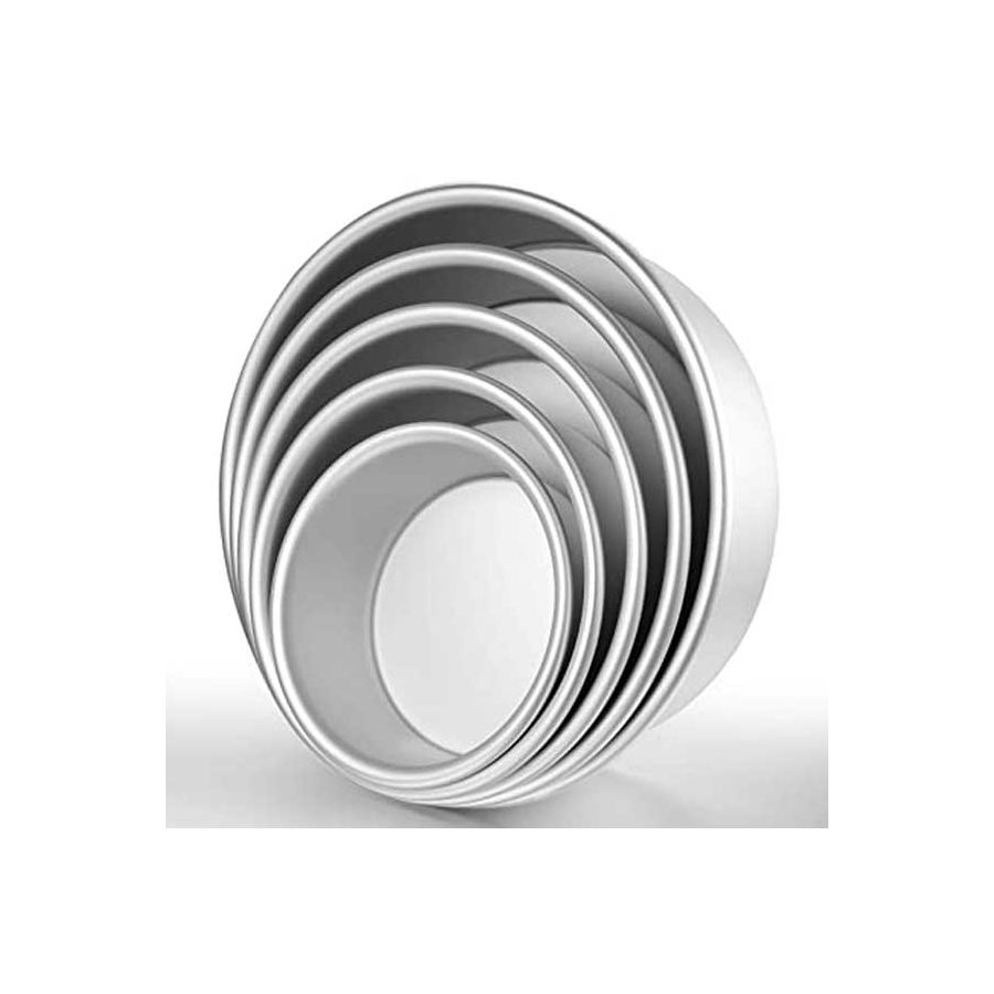 Teglia Professionale Rotonda Torte In Alluminio Anodizzato Altezza 7 5cm Varie Dimensioni