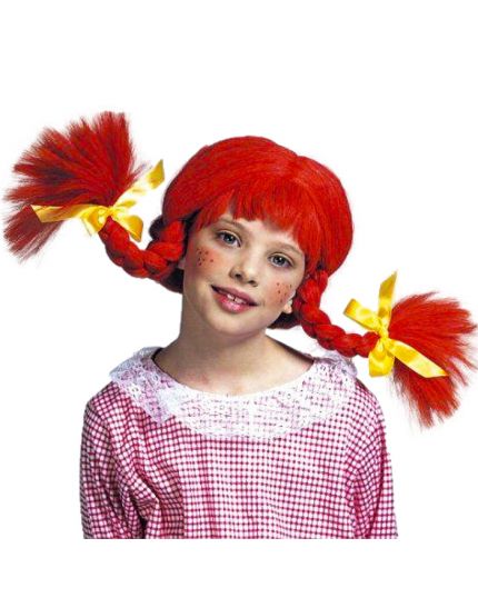 Parrucca Pippi Calze Lunghe 