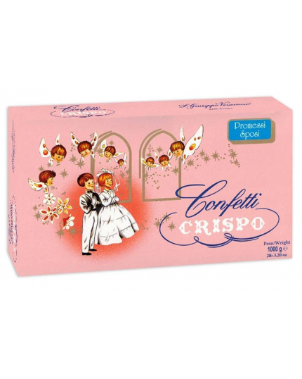 Confetti Crispo Promessi Sposi Rosa alla Mandorla 1 Kg