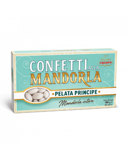 Confetti Crispo alla Mandorla Intera Pelata Principe 1 Kg