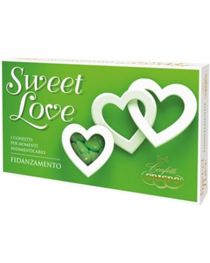 Confetti Crispo Sweet Love alla Mandorla Extra Pelata Verdi 1 Kg