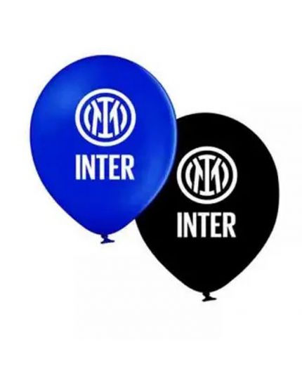 12 Palloncini in lattice Inter diametro 30 cm