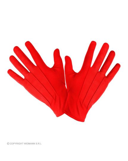 Guanti Corti Rossi 