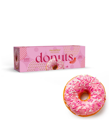 Donuts alla Fragola Maxtris 210g