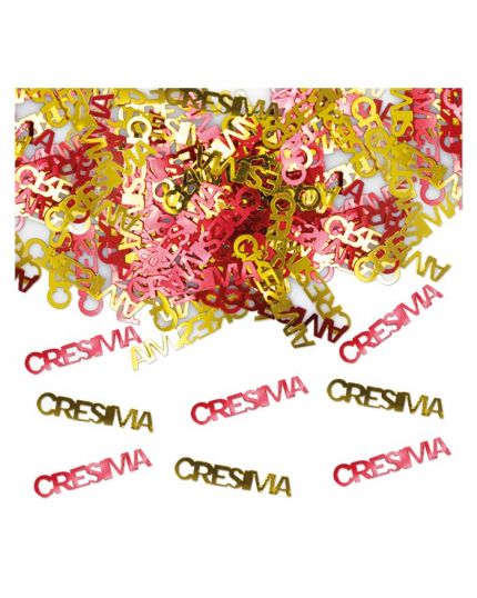 Coriandoli in plastica 15 gr Cresima