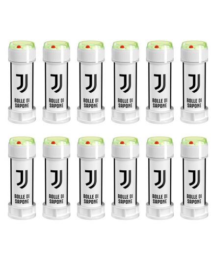 12 Tubetti Bolle di Sapone Juventus 60 ml