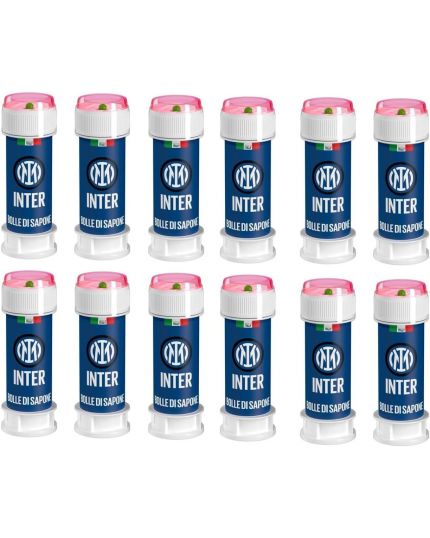 12 Tubetti Bolle di Sapone Inter 60 ml