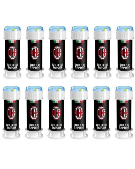 12 Tubetti Bolle di Sapone Milan 60 ml