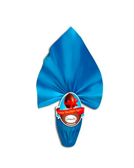 Uovo Pasqua Senza Zucchero Latte o Fondente Giampaoli 170gr-Cioccolato Fondente