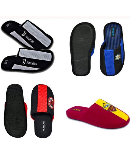 Pantofole Squadre Calcio Misure Varie