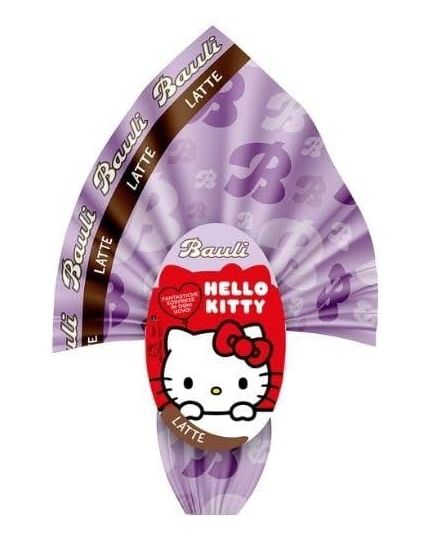 Uovo Hello Kitty Bauli, cioccolato al latte con fantastiche sorprese, 190g