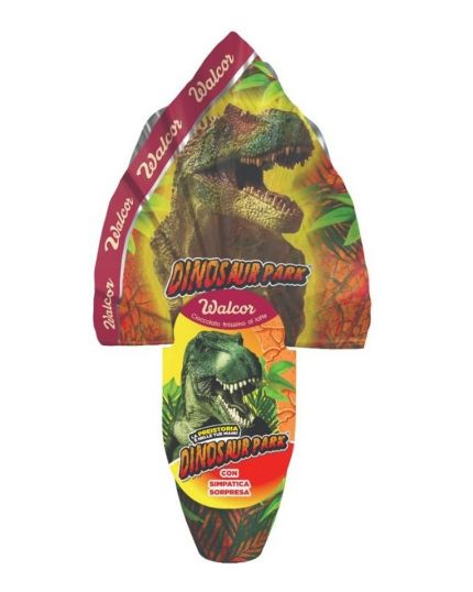 Uovo Pasqua Dinosaur Park Walcor 240gr 
