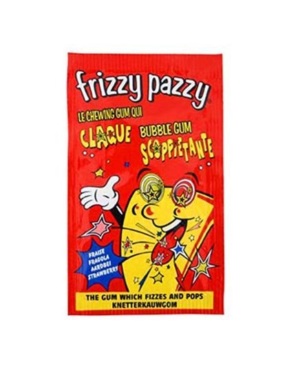 Frizzy Pazzy Bubble Gum Scoppiettante allaFragola 7g