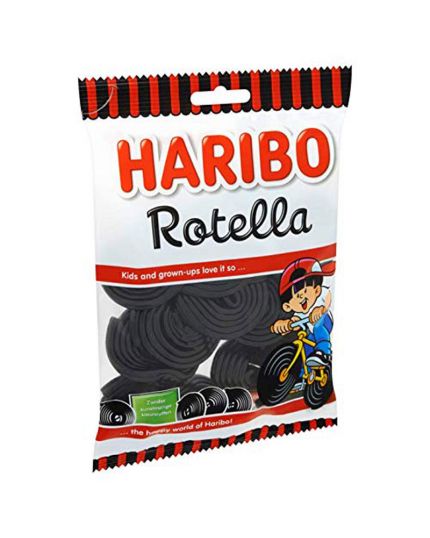 CARAMELLE HARIBO ROTELLA LIQURIZIA 175 GR 