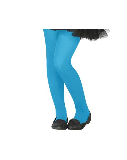 Calze Collant Azzurre Bambina
