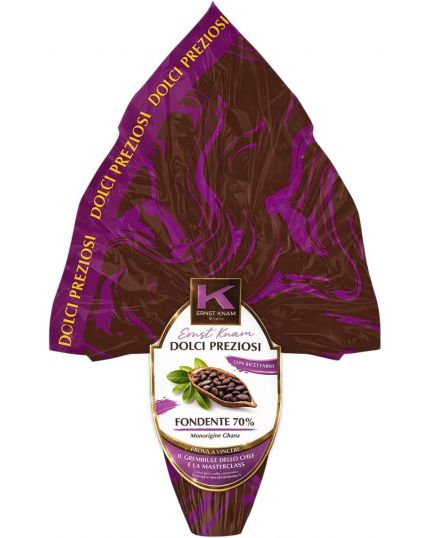 Ernst Knam Uovoal Cioccolato Fondente Extra 70% con Dolce Sorpresa 240g