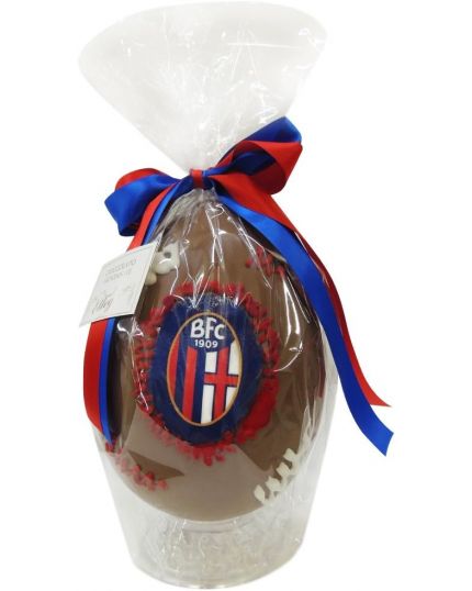 Uovo Pasqua Artigianale Cioccolato al Latte Bologna 350g