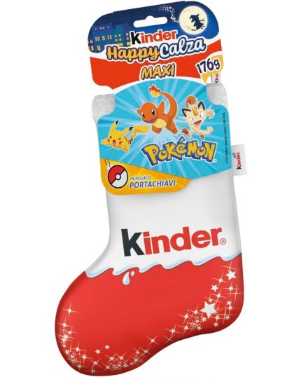 Maxi Calza della Befana Kinder Pokemon 176 g