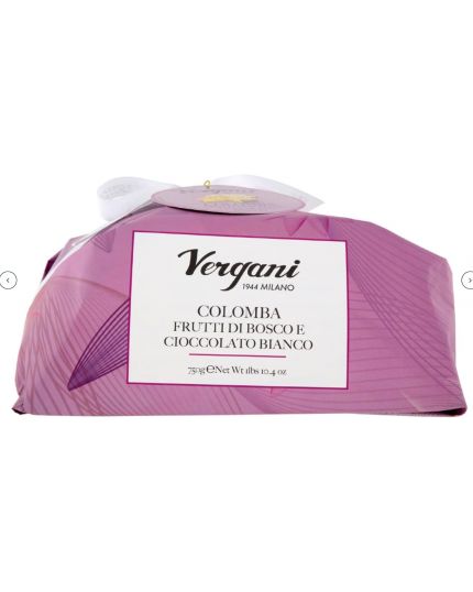 Colomba Frutti di Bosco e Cioccolato Bianco Vergani 750g