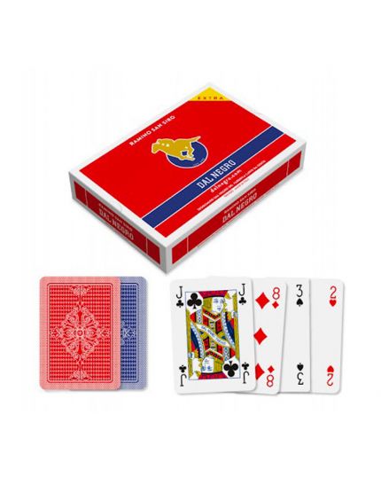Carte da Gioco Ramino San Siro Extra Plastica Dal Negro