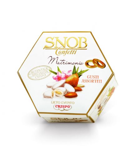 Confetti Crispo SNOB Matrimonio Gusti Assortiti 500 grammi