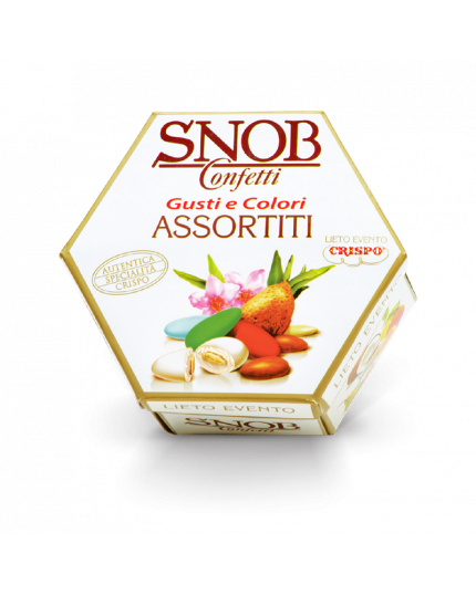 Confetti Crispo SNOB Lieto Evento Gusti Assortiti 500 grammi