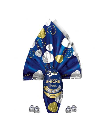 Uovo Pasqua Baci Perugina Fondente Luisa con Granella di Nocciole 255gr