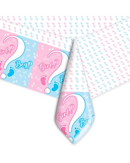 Tovaglia Baby Girl o Boy Gender Reveal