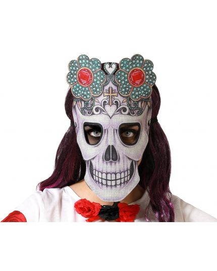 Maschera in Feltro Teschio Messicano 