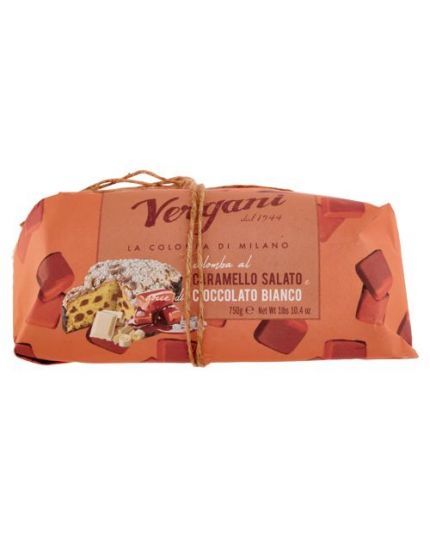 Colomba Caramello Salato e Cioccolato Bianco Vergani 750g