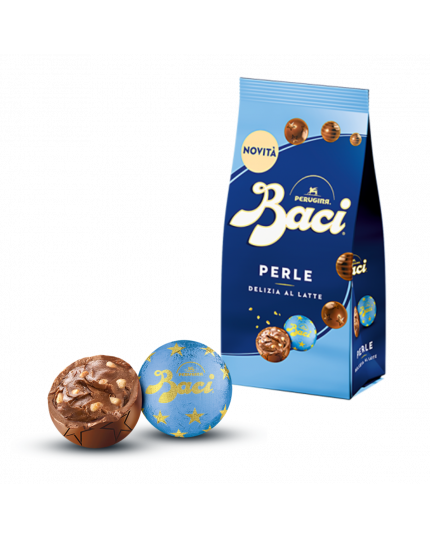 Cioccolatini Perle Baci Perugina Cioccolato Latte o Fondente 154g