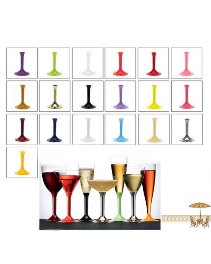Basi Pvc Colorate per Flute o Calici