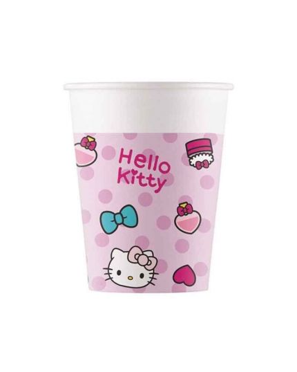 Bicchieri Carta Hello Kitty