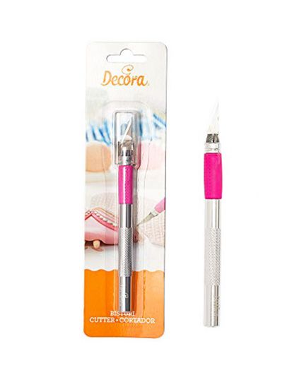 Bisturi per Cake Design Manico Antiscivolo Decora