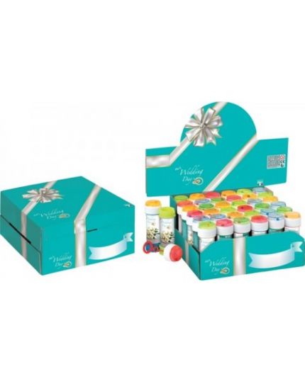 Kit Bolle di Sapone Wadding Day 5Pz 