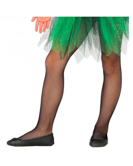 Calze Bambina Rete Nero