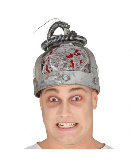 Copricapo Casco Sedia Elettrica con Luci e Suoni