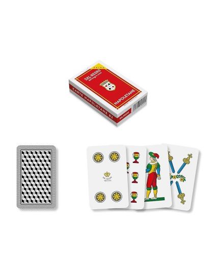 Carte Napoletane Extra Astuccio Rosso Dal Negro