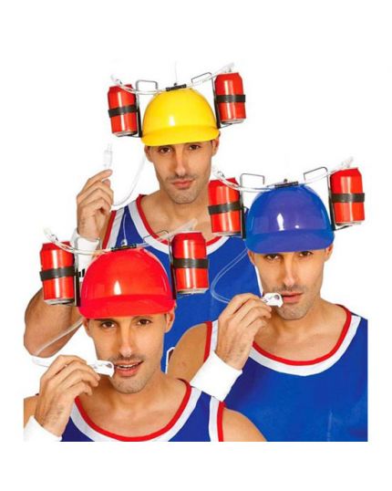 Casco Cappello con Portalattine