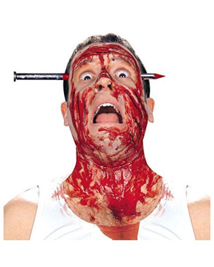 Cerchietto con Chiodo Effetto Ferita alla Testa