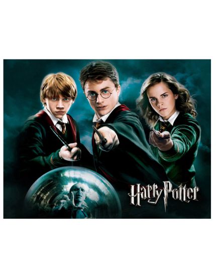 Cialda Rettangolare per Torte Ostia Harry Potter Personalizzabile