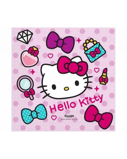 Tovaglioli Carta Hello Kitty 