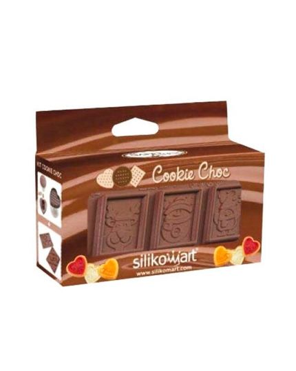 Cookie Choc Kit Stampi in Silicone Biscotti Natalizi 
