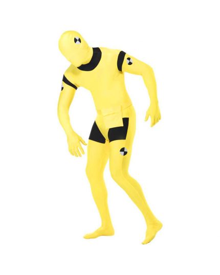 Costume Tuta Crash Test Gialla