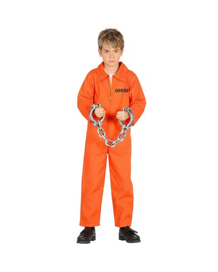 Costume Serial Killer Carcerato Bambino