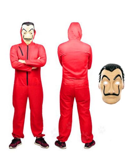 Costume Casa de Papel Tuta e Maschera