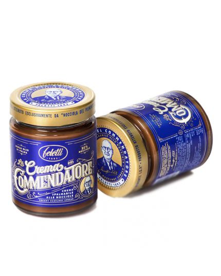 Crema del Commendatore Spalmabile alle Nocciole Feletti 300gr