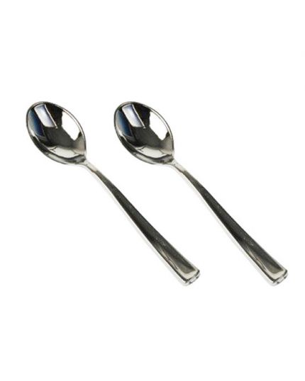 Cucchiaini Pvc Metallizzati 50pz